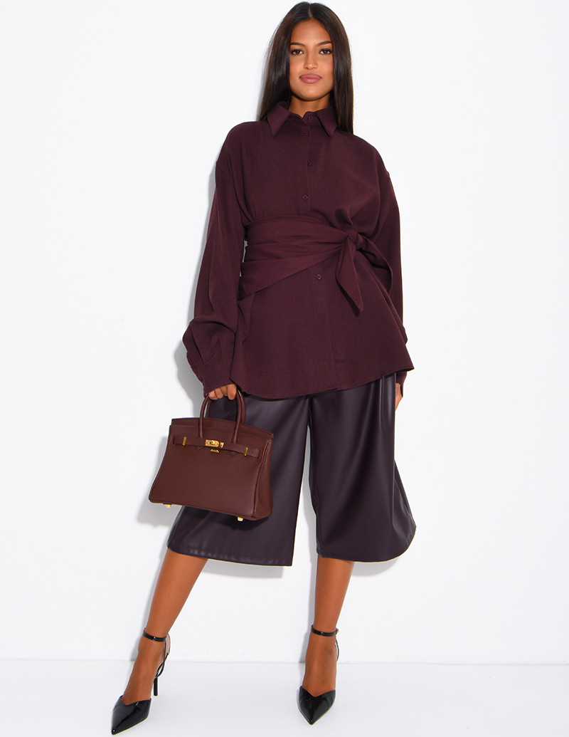 Oversize-Hemd in...