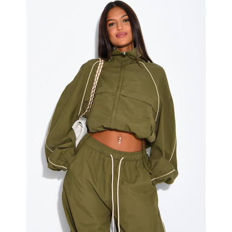 Ensemble de jogging à bande