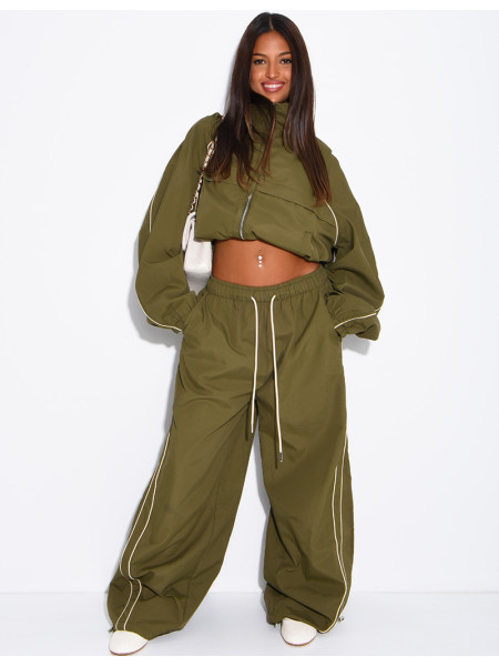 Ensemble de jogging à bande