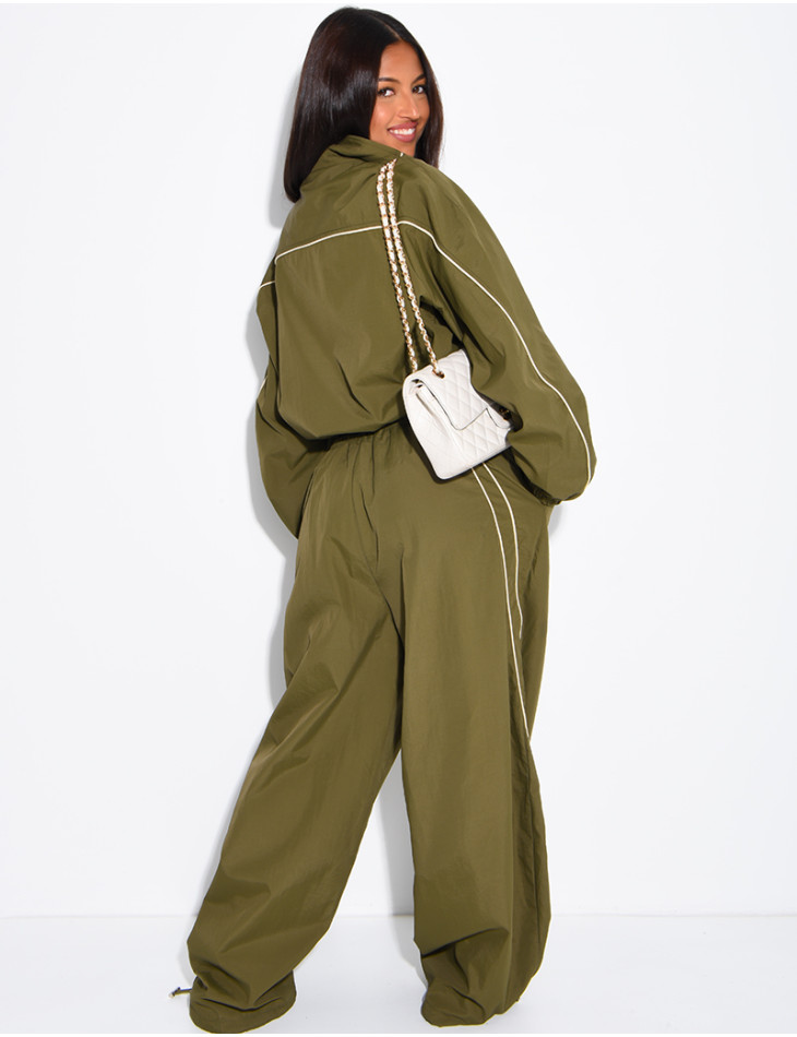 Ensemble de jogging à bande