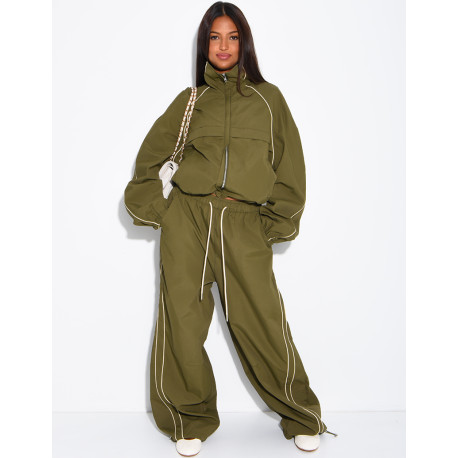 Ensemble de jogging à bande