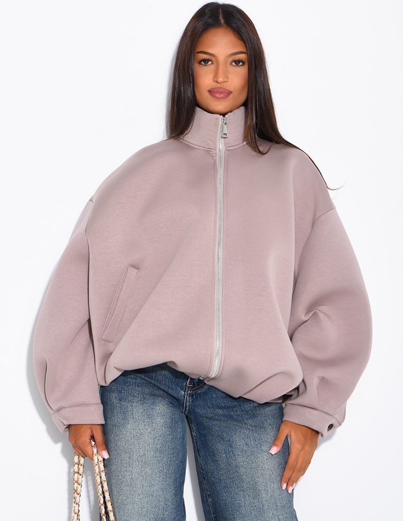 Oversize-Sweatshirt mit...