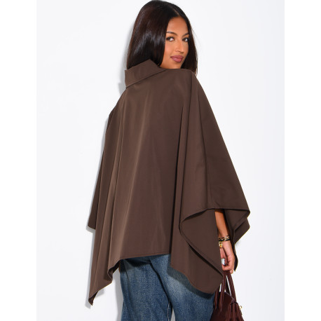 Wasserdichter Umhang im Trenchcoat-Stil