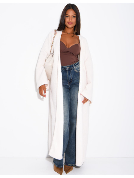Soft oversize kimono