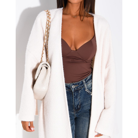 Soft oversize kimono