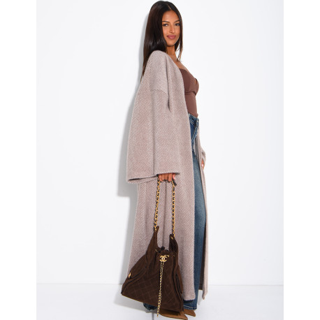 Kimono long tout doux