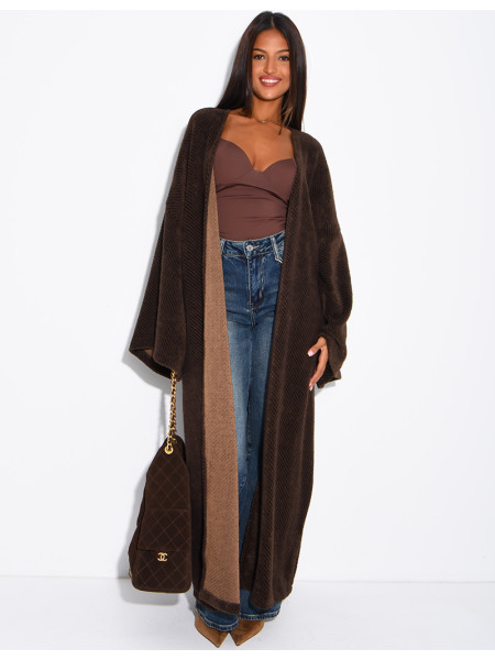 Soft oversize kimono