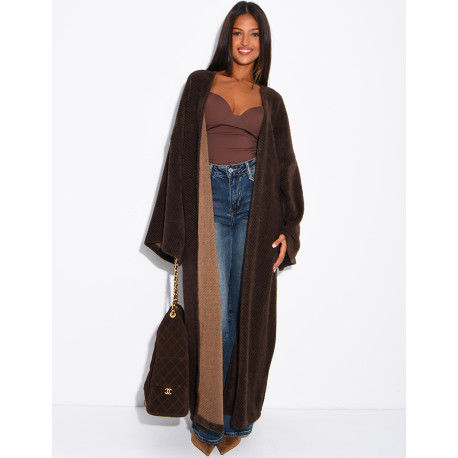 Soft oversize kimono