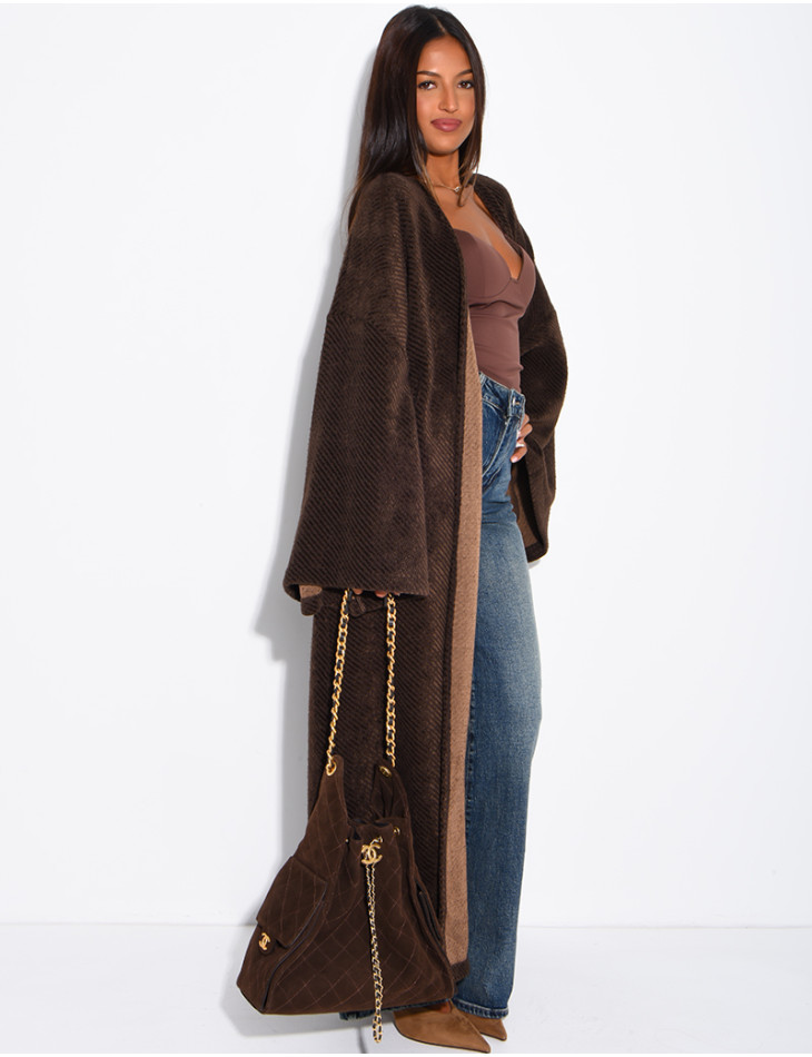 Soft oversize kimono