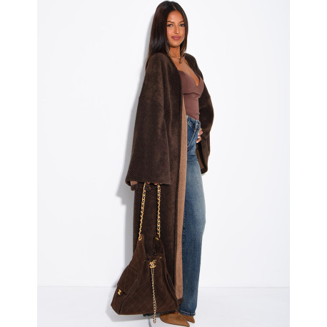 Soft oversize kimono