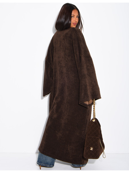 Soft oversize kimono