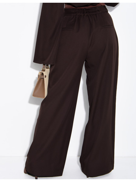 Pantalon tailleur à pinces