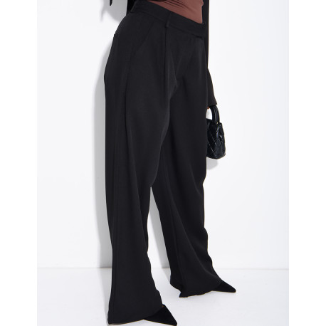 Pantalon tailleur à pinces