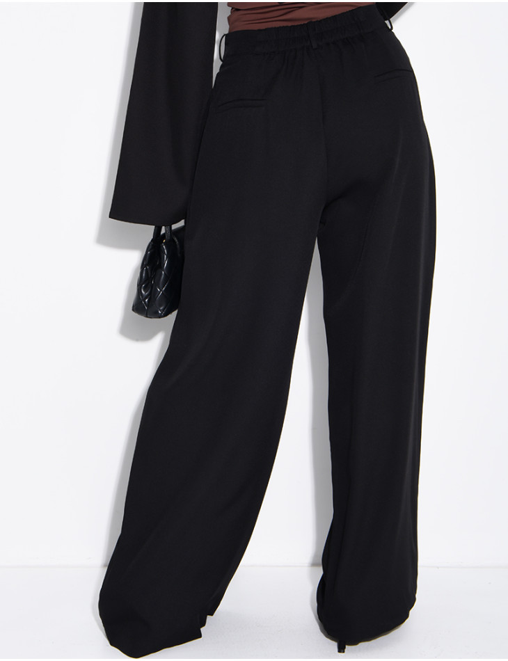 Pantalon tailleur à pinces