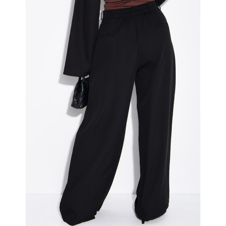 Pantalon tailleur à pinces