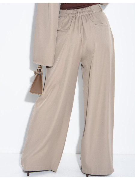 Pantalon tailleur à pinces