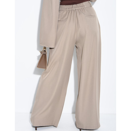Pantalon tailleur à pinces