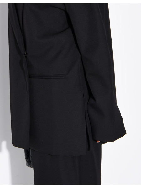 Ensemble de tailleur à blazer oversize à fentes