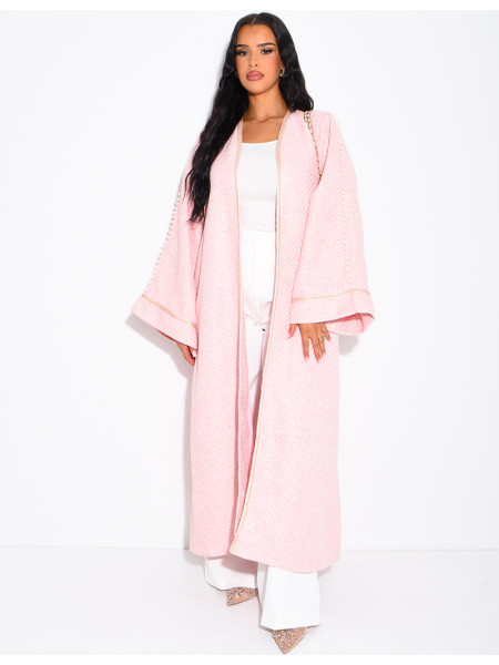Kimono épais avec ceinture