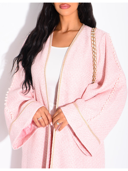 Kimono épais avec ceinture