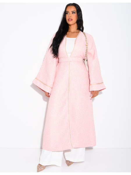 Kimono épais avec ceinture