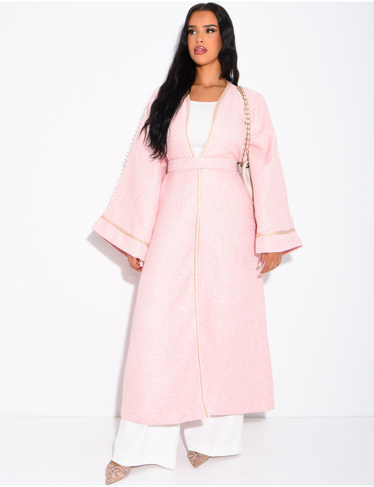 Kimono épais avec ceinture