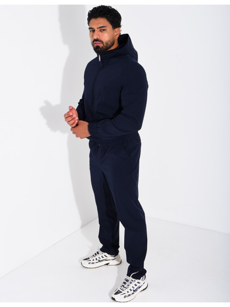 Ensemble en tissu imperméable pantalon et veste à capuche
