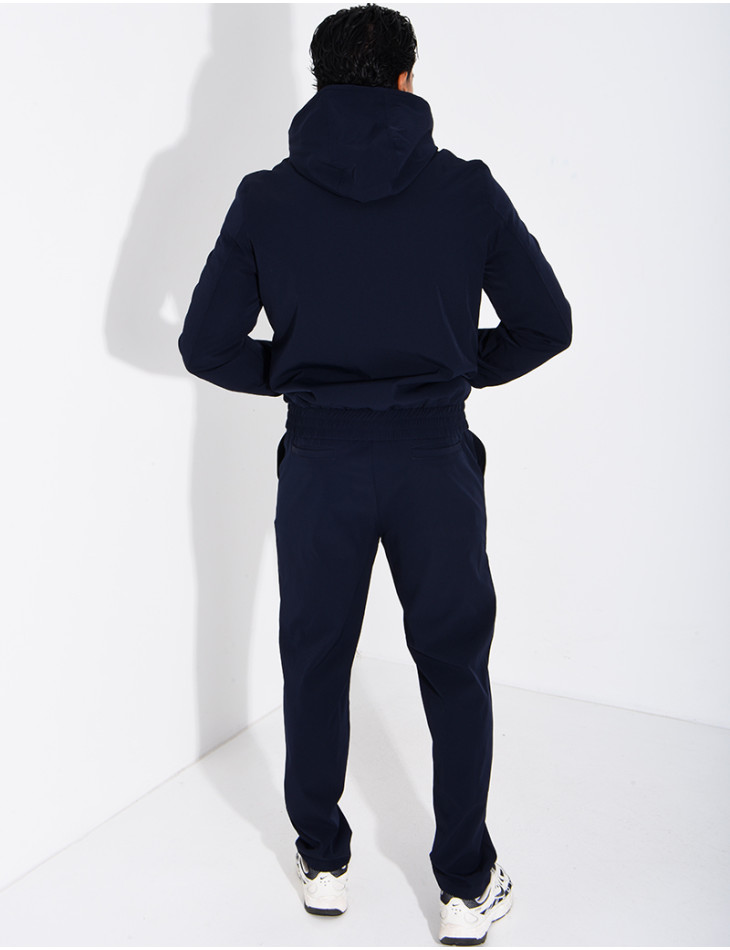 Ensemble en tissu imperméable pantalon et veste à capuche