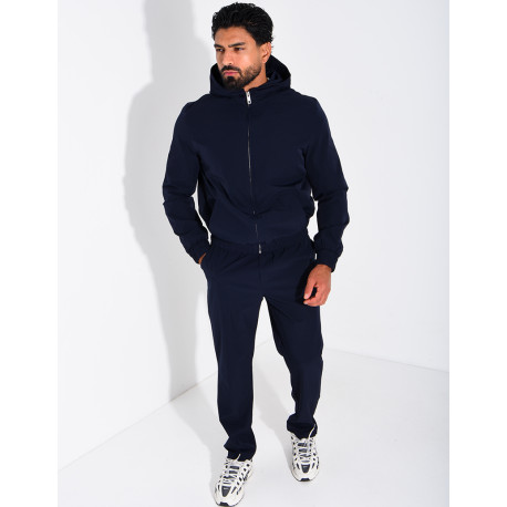 Ensemble en tissu imperméable pantalon et veste à capuche