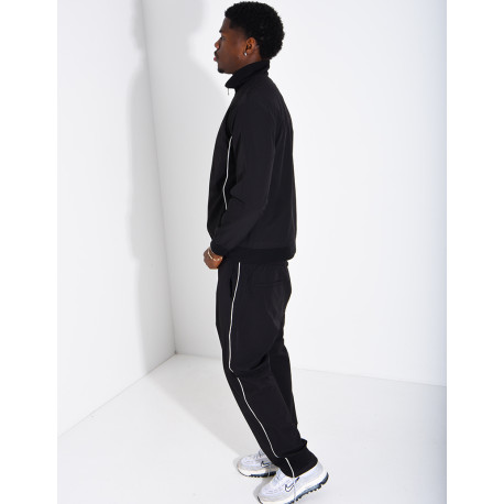 Ensemble à bande en tissu imperméable pantalon et veste