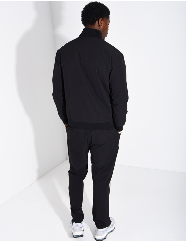 Ensemble à bande en tissu imperméable pantalon et veste