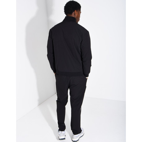 Ensemble à bande en tissu imperméable pantalon et veste