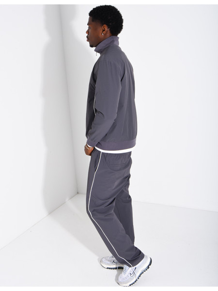 Ensemble à bande en tissu imperméable pantalon et veste
