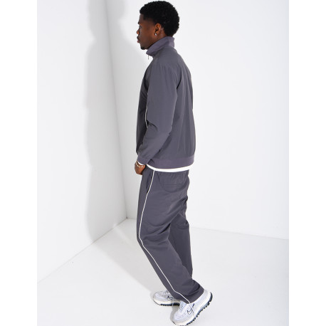 Ensemble à bande en tissu imperméable pantalon et veste