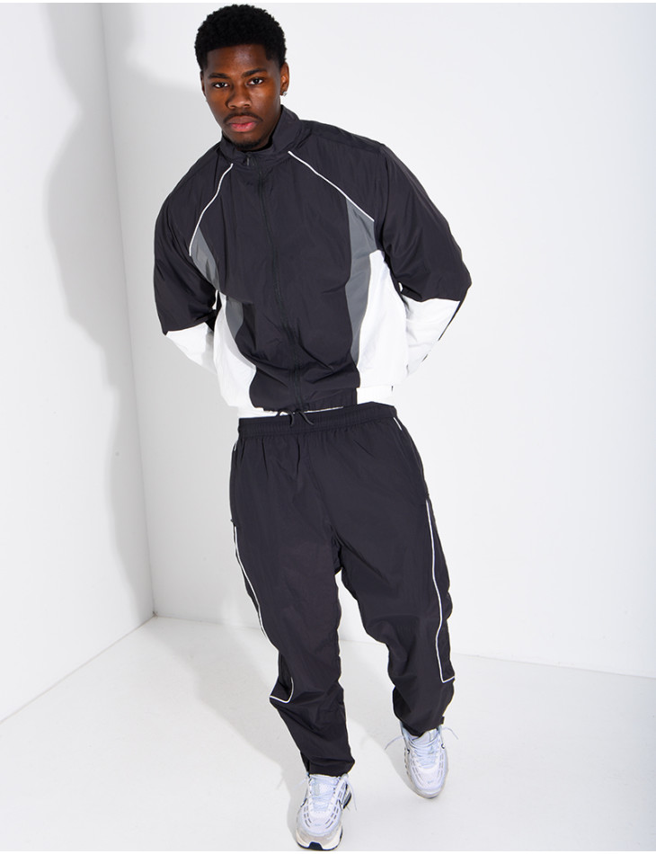 Ensemble imperméable veste et pantalon assorti