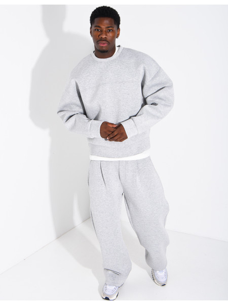 Ensemble en néoprène pantalon et sweat col rond