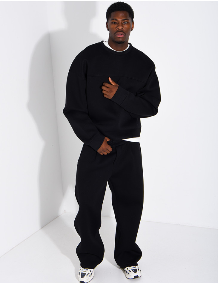Ensemble en néoprène pantalon et sweat col rond