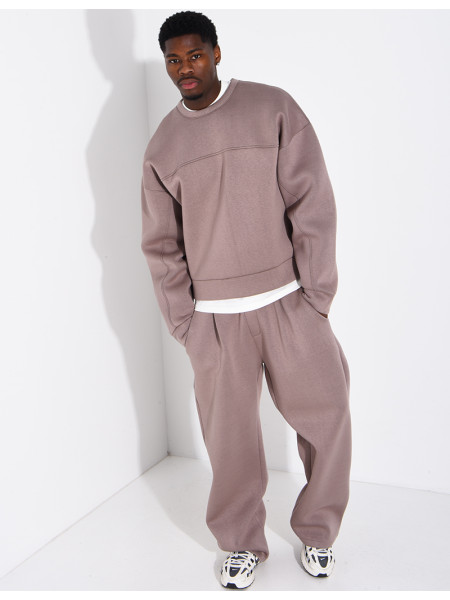 Ensemble en néoprène pantalon et sweat col rond