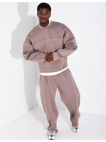 Ensemble en néoprène pantalon et sweat col rond
