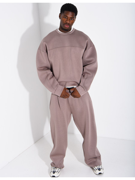 Ensemble en néoprène pantalon et sweat col rond