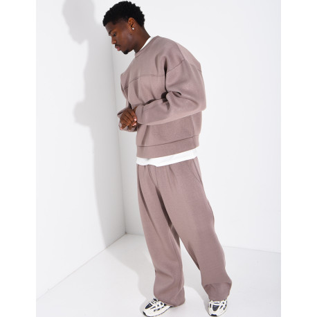 Ensemble en néoprène pantalon et sweat col rond