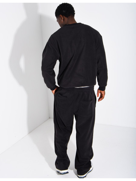 Dickes Fleece-Set (Hose und Sweatshirt mit Rundhalsausschnitt)
