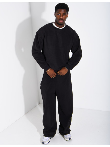 Dickes Fleece-Set (Hose und Sweatshirt mit Rundhalsausschnitt)