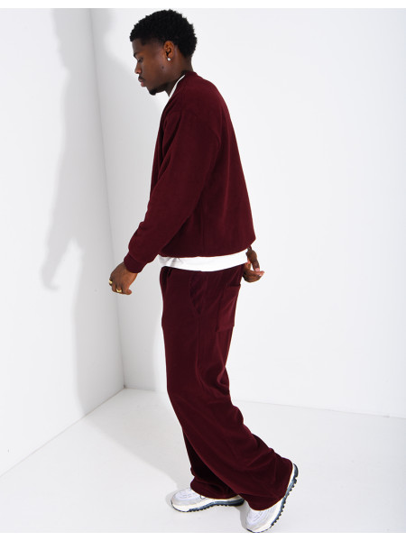 Ensemble épais pantalon et sweat col rond