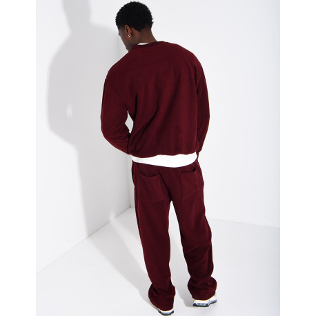 Ensemble épais pantalon et sweat col rond