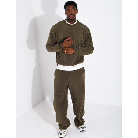 Ensemble épais pantalon et sweat col rond