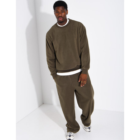 Ensemble épais pantalon et sweat col rond
