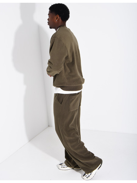 Ensemble épais pantalon et sweat col rond