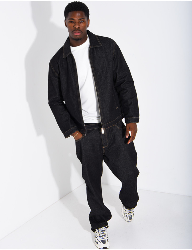 Ensemble en jeans pantalon et veste
