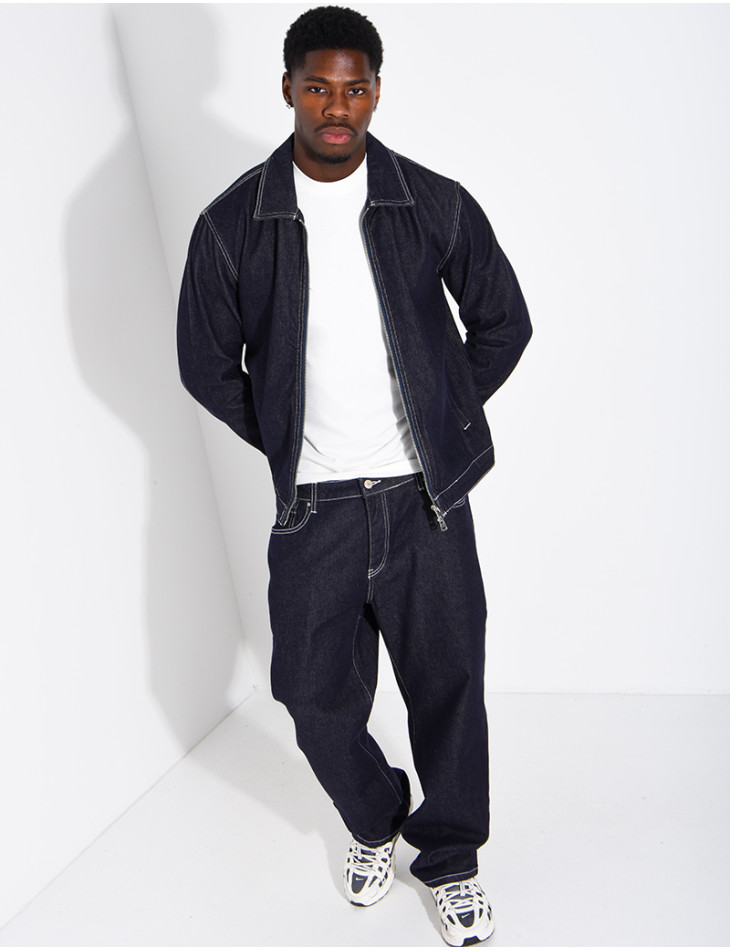 Ensemble en jeans pantalon et veste